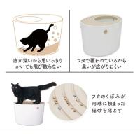ราคา Iris Ohyama ห้องน้ำแมวสไตล์มินิมอล สีขาว กะบะทรายแมว ญี่ปุ่น (42901250934)