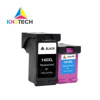 ราคา ตลับหมึกรีฟิล KNZ สำหรับ HP 140 140XL 141XL เข้ากันได้กับ HP 140 141 Photosmart C4283 (23589179517)