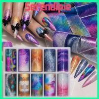 ราคา กาวทาเล็บ SERENDIPIE, สติ๊กเกอร์ติดเล็บลาย Starry Sky Stripe, พิมพ์ลายเสือดาวมืออาชีพเลื่อมผลสติ๊กเกอร์แต่งเล็บ DIY (56011502270)