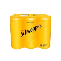 ราคา [สินค้าส่งด่วน] ชเวปส์ โทนิค วอเตอร์ 330 มล.X6 SCHWEPPES TONIC WATER 330ML.X6 (53111096357)