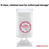 ราคา DAISO กล่องใส่แผ่นสำลีใส พร้อมฝาปิด สำหรับจัดเก็บอุปกรณ์ความงาม ดีไซน์โปร่งใส เรียบ ใช้ทุกวัน DC06 (41528106983)
