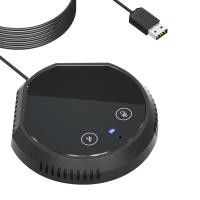 ราคา [เครื่องมือ]ไมโครโฟนโทรศัพท์ลําโพงประชุม USB แบบตั้งโต๊ะ 360° ไมโครโฟนคอมพิวเตอร์ PC คอนเดนเซอร์รอบทิศทางรองรับลําโพง BT ปุ่มสัมผัส Functi (49860196572)