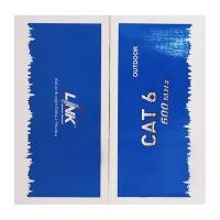 ราคา LAN CABLE (สายแลน) LINK (US-9106MD) CAT 6 UTP PE OUTDOOR (SINGLE JACKET) (305 M./BOX.) (24779399792)