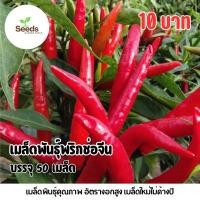 ราคา เมล็ดพันธุ์พริกช่อจีน บรรจุ 50 เมล็ด (47258195719)