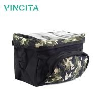 ราคา Vincita กระเป๋าหน้าแฮนด์จักรยาน แบบสายคาด ติดกับแอนด์ได้ทุกประเภท มีผ้าคลุมกันฝน วินสิตา (B010S) - HANDLEBAR BAG BASIC (7663513826)