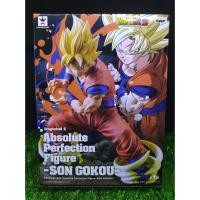 ราคา (ของแท้ หายากมาก) ซูเปอร์ไซย่า โกคู (เอฟเฟ็ค+ฐาน) Dragon Ball Z Absolute Perfection Figure - Son Goku (8415928801)