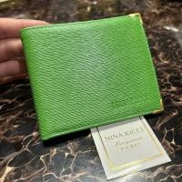 ราคา กระเป๋าสตางค์ใบสั้น หนังแท้ Made in Italy แบรนด์ NINA RICCI (54261400671)
