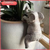ราคา [pugwsl] สวนช้างกระถางต้นไม้ Hugger Creative เรซิ่นตกแต่งสําหรับลานกลางแจ้งของขวัญบ้าน (56108136142)