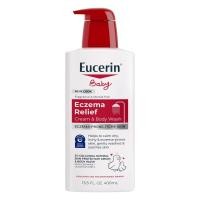 ราคา [ของแท้ จากเมกา] BABY ECZEMA RELIEF CREAM & BODY WASH ECZEMA-PRONE ITCHY SKIN 400 ml. (51861093022)