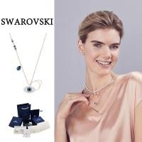 ราคา ของแท้ 100% Swarovski สร้อยข้อมือ/สร้อยคอ Swarovski แท้ สวารอฟสกี้ Symbolic Blue eyes สร้อยคอคริสตัลสีน้ำเงิน (24366563194)