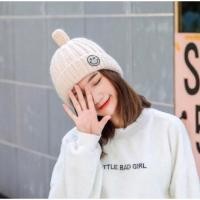 ราคา หมวกไหมพรมบีนนี่ทรงฟักทอง ด้านในบุขน (693919514)