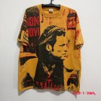 ราคา เสื้อวง Vintage 90’s AOP Bon Jovi Rare • ตะเข็บเดี่ยว USA แท้จากกระสอบมือสอง (55150968743)