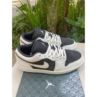 ราคา NIKE Air Jordan 1 Low Quai 54 "HQ0764-001 Off Noir/Summit White/Burnt" สินค้าแท้ 100% (29065335613)