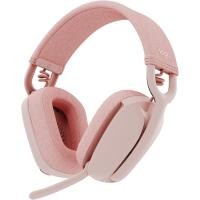 ราคา Logitech Zone Vibe 100 Lightweight Wireless Over Ear Headphones ชุดหูฟังไร้สาย (Rose) (981-001225) (21151843814)