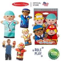 ราคา Melissa & Doug ตุ๊กตามือ หุ่นมือ รุ่นอาชีพ ขนาด 24 cm x 4 ตัว Jolly Helpers Hand Puppet เหมาะสำหรับเด็ก 2 ขวบขึ้น (24539588832)