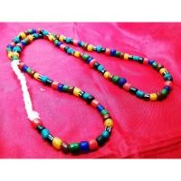 ราคา 65 ซม. 150 กะรัต สร้อยคอลูกปัดโบราณ ทราวดี สร้อย สร้อยคอ ลูกปัด Necklace ลูกปัดโบราณ ทรงธรรมชาติ สร้อยลูกปัดธรรมชาติ100% (1006524200)