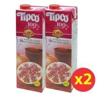 ราคา Tipco ทิปโก้น้ำทับทิม 100% 1ลิตร บรรจุ 2 ขวด (1522314867)