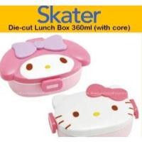 ราคา [SKATER] กล่องข้าวหน้า Hello Kitty / My Melody 360ml QAD4 (28333907298)