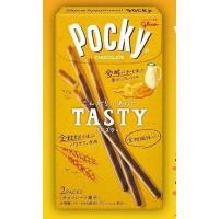 ราคา Glico Pocky TASTY Butter Chocolate ป๊อกกี้ญี่ปุ่น นำเข้า รสเนย ขนมปังแท่งกรอบ เคลือบช็อคโกแลต จากญี่ปุ่น (เหลือง 77g) (21420292881)