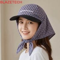 ราคา BLAZETECH Headscarf เบสบอลหมวกสไตล์เกาหลีผ้าพันคอลายสก๊อตแฟชั่น Y2k Hip-hop Retro Strappy ผ้าพันคอหมวกสาว (43831607719)
