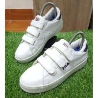 ราคา รองเท้า FILA มือสอง หนังแท้ สีขาว size 38.5 ยาว 24 ซม (7719812844)