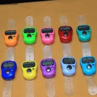 ราคา [TSST] random Digit Digital Lcd Electronic Finger Hand Ring ถักแถว Tally Counter TAN (54809970241)