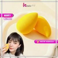 ราคา KB-K165 Beauty Blender Sponge Powder Puff Mango Fruit Sponge / Mango Beauty Makeup Foundation Sponge Super Soft Blender (45854432215)