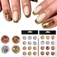 ราคา แผ่นทองติดเล็บ ตกแต่งเล็บ (24513939200)