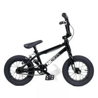 ราคา จักรยาน BMX จักรยานเด็กเล่นท่า 12นิ้ว NKBikes 12" BMX Complete Black (70-94cm) (25961515403)