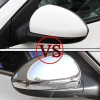 ราคา ฝาครอบกระจกมองหลังรถยนต์สําหรับ Chevrolet Chevy Cruze 2009 - 2014 2 ชิ้นกระจกมองข้าง Chrome / คาร์บอนไฟเบอร์สติกเกอร์ Protector Acc. (57859552456)