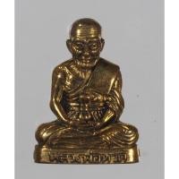 ราคา พระหลวงพ่อทวด พิมพ์หน้าเลื่อนโบราณ หลวงพ่อทอง วัดสำเภาเชย จ.ปัตตานี รุ่น เจริญพร เนื้อทองระฆังเก่า (28161559049)