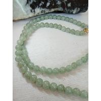 ราคา สร้อยคอหยกพม่าแท้ หยกเจไดต์สีธรรมชาติ (26331453888)