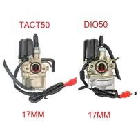ราคา 17mm Carburetor For Honda 50 TACT 50 Stroke 50cc Dio 50 AF24 2-Storke Motorcycle Carburetor (56602251427)