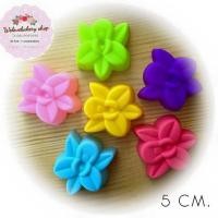 ราคา พิมพ์ซิลิโคนลายกล้วยไม้ ขนาด 5 cm (1โหล) (1075374931)
