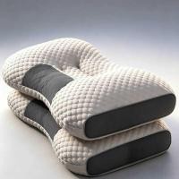 ราคา C 3D Knitted SPA Massage Bean Pillow, Water Cube Cervical Port Pillow Core, Hotel Quality Non-Colla (53459729355)