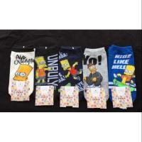 ราคา ถุงเท้าข้อสั้น Simpson เซต 5คู่ 65 ฿ (5540708604)