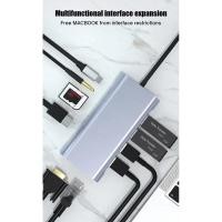 ราคา OKER Multi-Port Type-C Hub 11in1 Docking Station ฮับ USB Type-C มัลติพอร์ต 11in1 Grey. (14179599223)