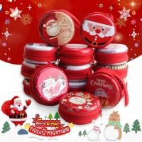 ราคา Christmas กระเป๋าทรงกลม , ทรงสี่เหลี่ยม ธีมคริสต์มาส สำหรับใส่เหรียญ ใส่ของกะจุกกระจิก (18562573687)
