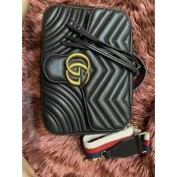 ราคา กระเป๋ามาม่อนGucciสีดำหนังแท้ปั้มทุกจุด⭐️ (4268313394)