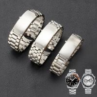 ราคา เหมาะสําหรับ OMEGA OMEGA Seamaster 300 ชายจักรวาลผีเสื้อ Flying Speedmaster สายสแตนเลสแข็ง 600 สาย 20 22 มม. (45562064895)