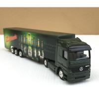 ราคา 1/87 Trailer Ad Truck หัวลากสีเขียว รุ่น Benz Actros โฆษณา ZZZisck (รถยาว 19 cm) (5167690933)