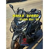 ราคา แคชบาร์ V1 New Nmax Turbo 2025 กันล้มด้านข้าง ป้องกันชุดสี Nmax155 (29927759162)