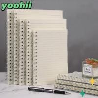 ราคา YOOHII สมุดโน๊ตเกลียว, กริด/เปล่า/สายแนวนอน A5/B5/A4 สมุดบันทึกแบบม้วน, หนา 80 แผ่นพลิกกว่าไดอารี่หนังสือนักเรียนของขวัญ (49608224897)