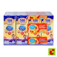 ราคา เอส-26 โกลด์ แอ๊ดวานซ์ นมยูเอชที สูตร 4 รสจืด 180 มล. แพ็ค 12 (52507115298)