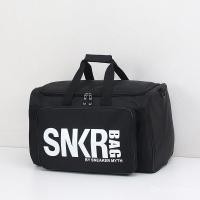 ราคา SNKR มัลติฟังก์ชั่รองเท้าผ้าใบกระเป๋าเดินทางกีฬากระเป๋ายิมกระเป๋าบาสเกตบอลขนาดใหญ่-ความจุ Duffel กระเป๋าชิ้นเดียวจัดส่ง (44429992224)