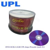 ราคา DVD+R DL 8.5GB UPL Inkjet Printable (pack 50.) (17536447627)