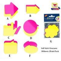 ราคา Hopax Stick it Clear Note Sticker / Clear note Die Self Stick (48261912017)