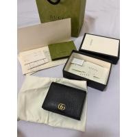 ราคา พร้อมส่งมือสองสภาพดี Gucci GG card case wallet แท้100% (57511631710)