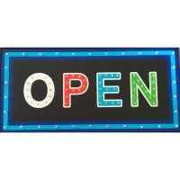 ราคา ป้ายไฟ open สี่เหลี่ยม ไฟกระพริบ ไฟวิ่ง (1898027904)