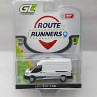 ราคา Green Light 1: 64 Route Runner Series 1-2015 Ford Transport LWB High Top-Oxford White 53010-A (51308449064)
